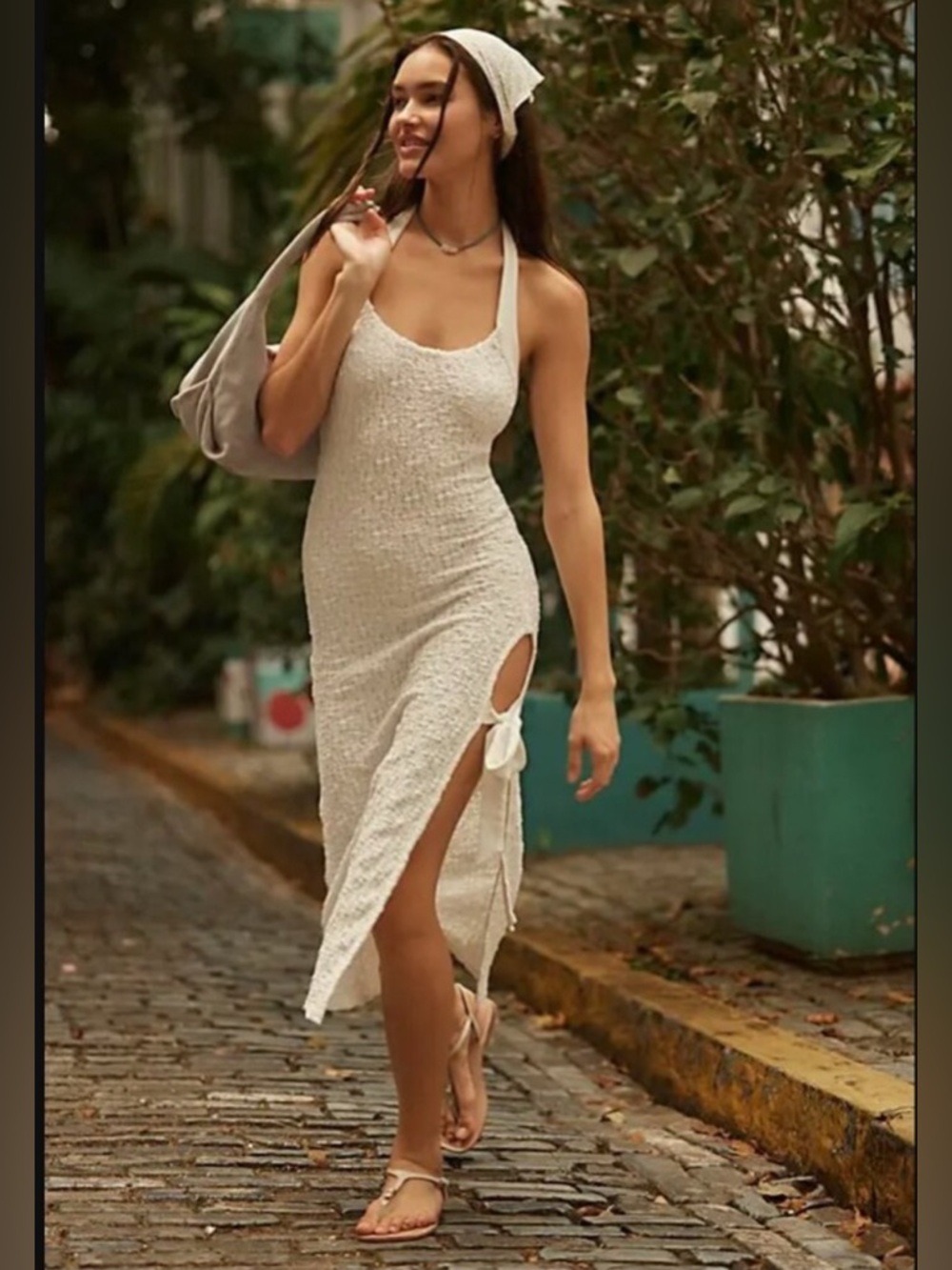 Free People Sea Foam Midi